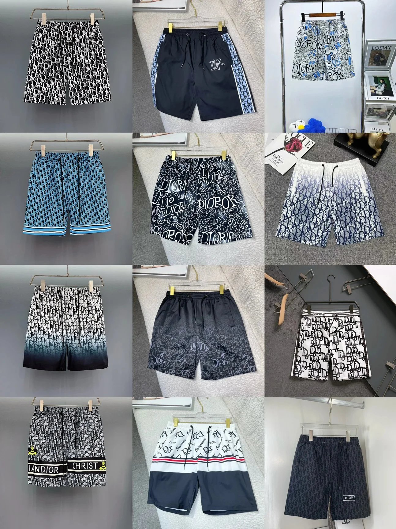 Dior Shorts Beach Pants
