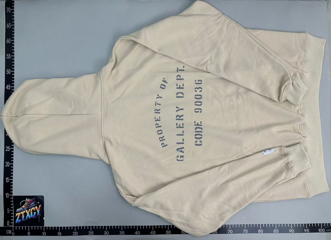 Gallery Dept hooded sweatshirt