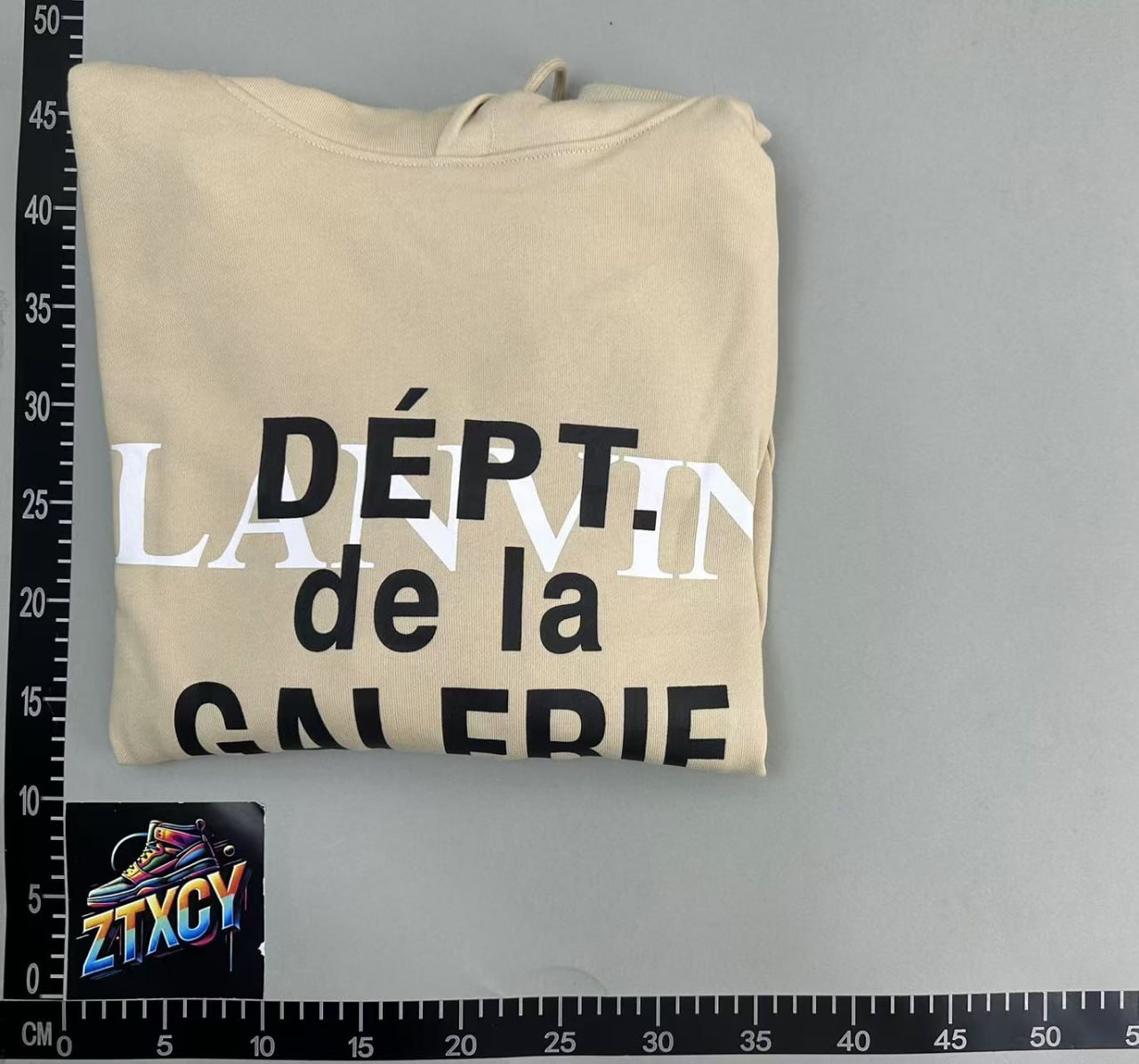 Gallery Dept hooded sweatshirt