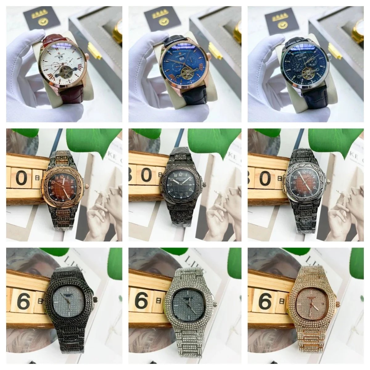 New Patek Philippe Mechanical Watches（39 style TOP