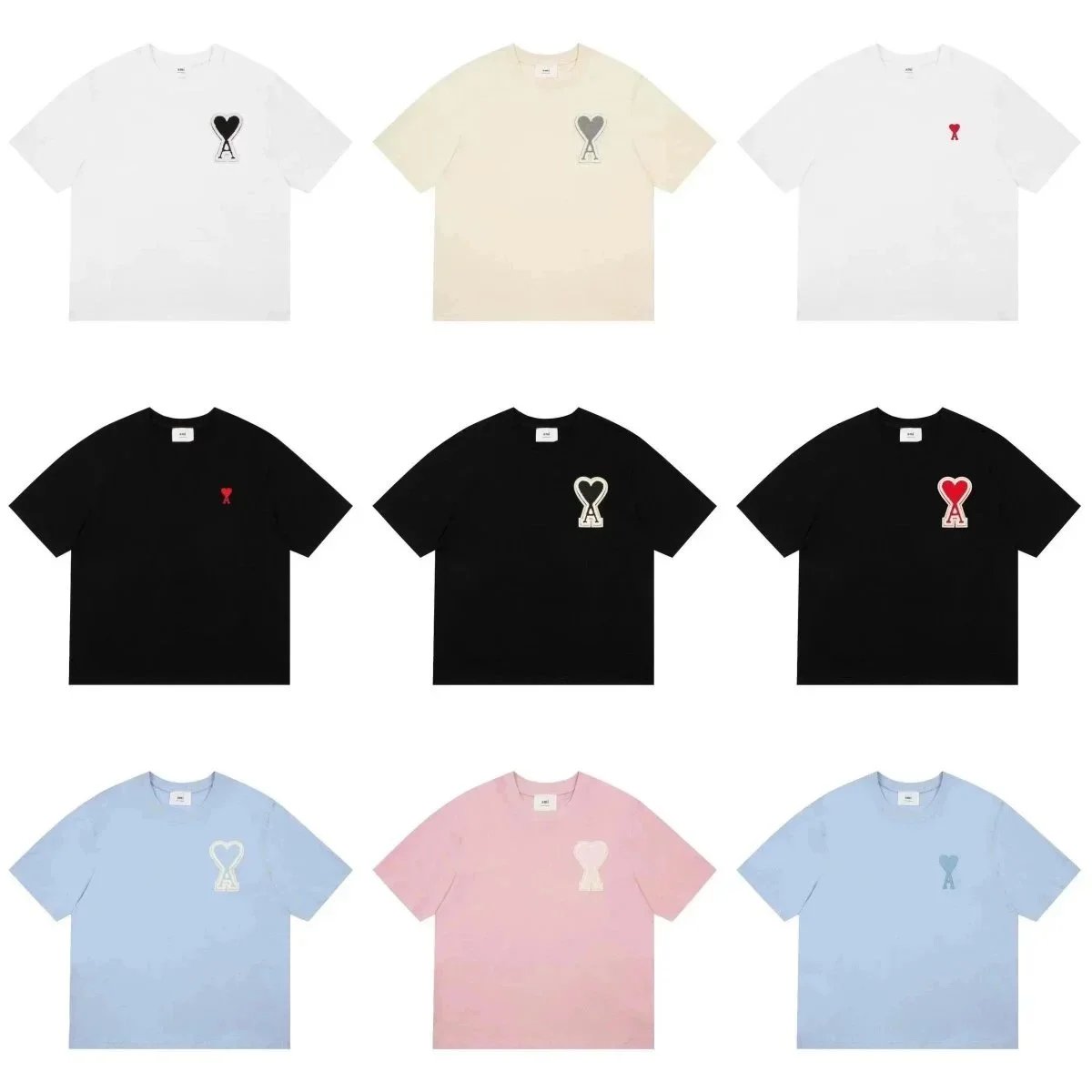 AMI T-shirt（25+ Styles