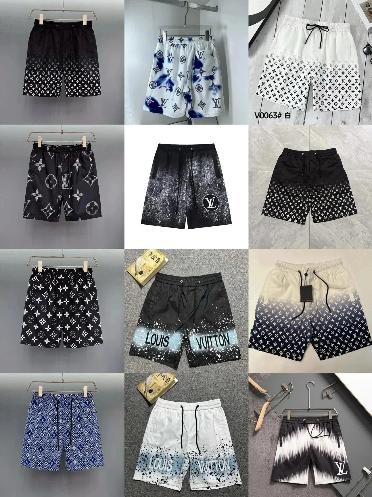 LV Shorts Beach Pants