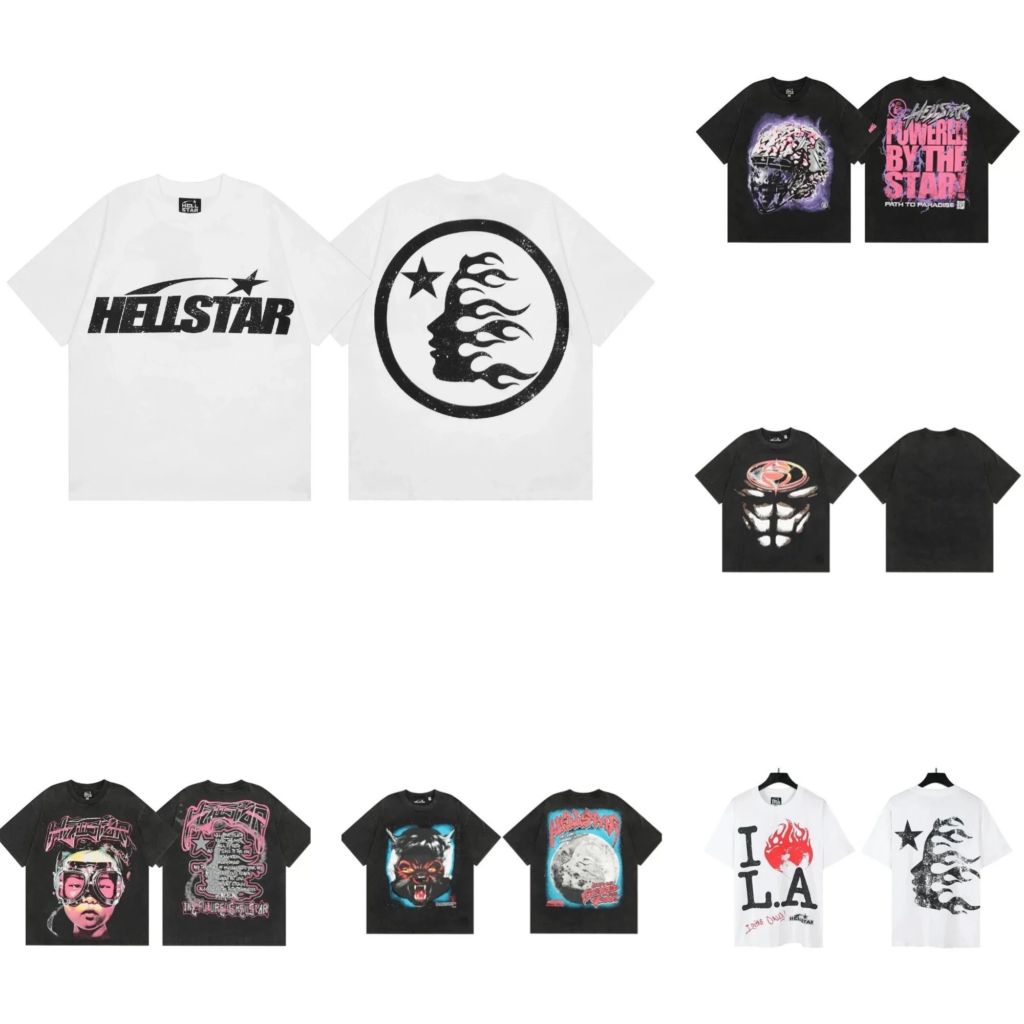 Hell Star T-shirt（40 style