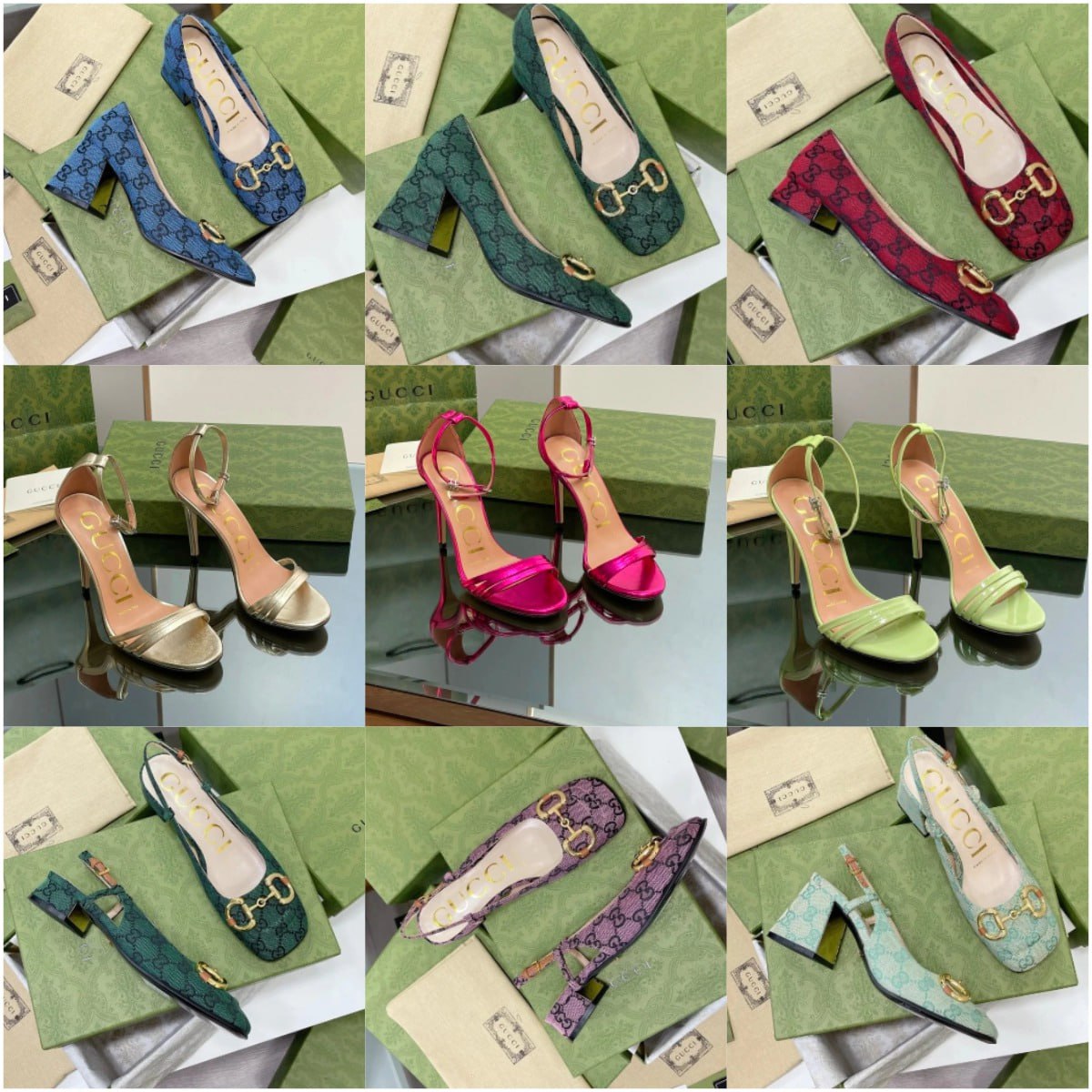 gucci women's high heels