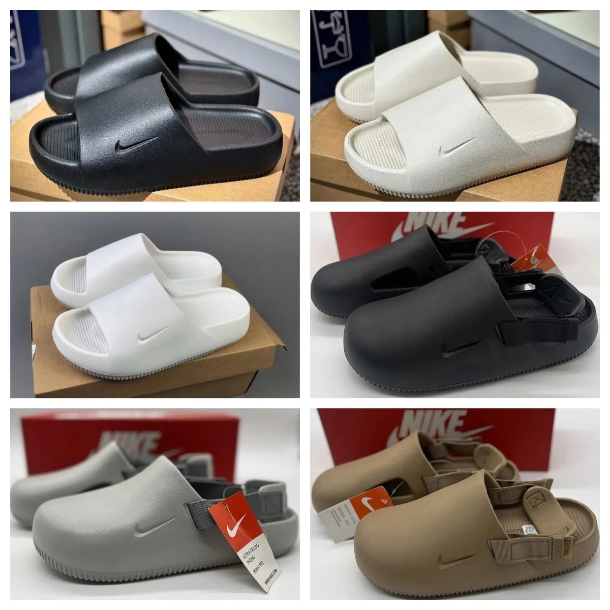 Nike Slippers( 29 + styles)