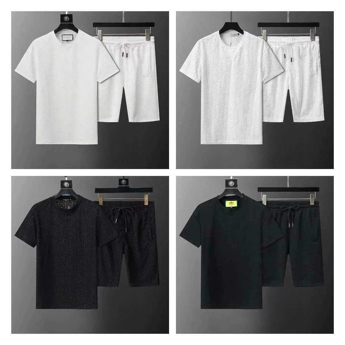 Dior Fendi LV t-shirt tee shorts suit set (25+)