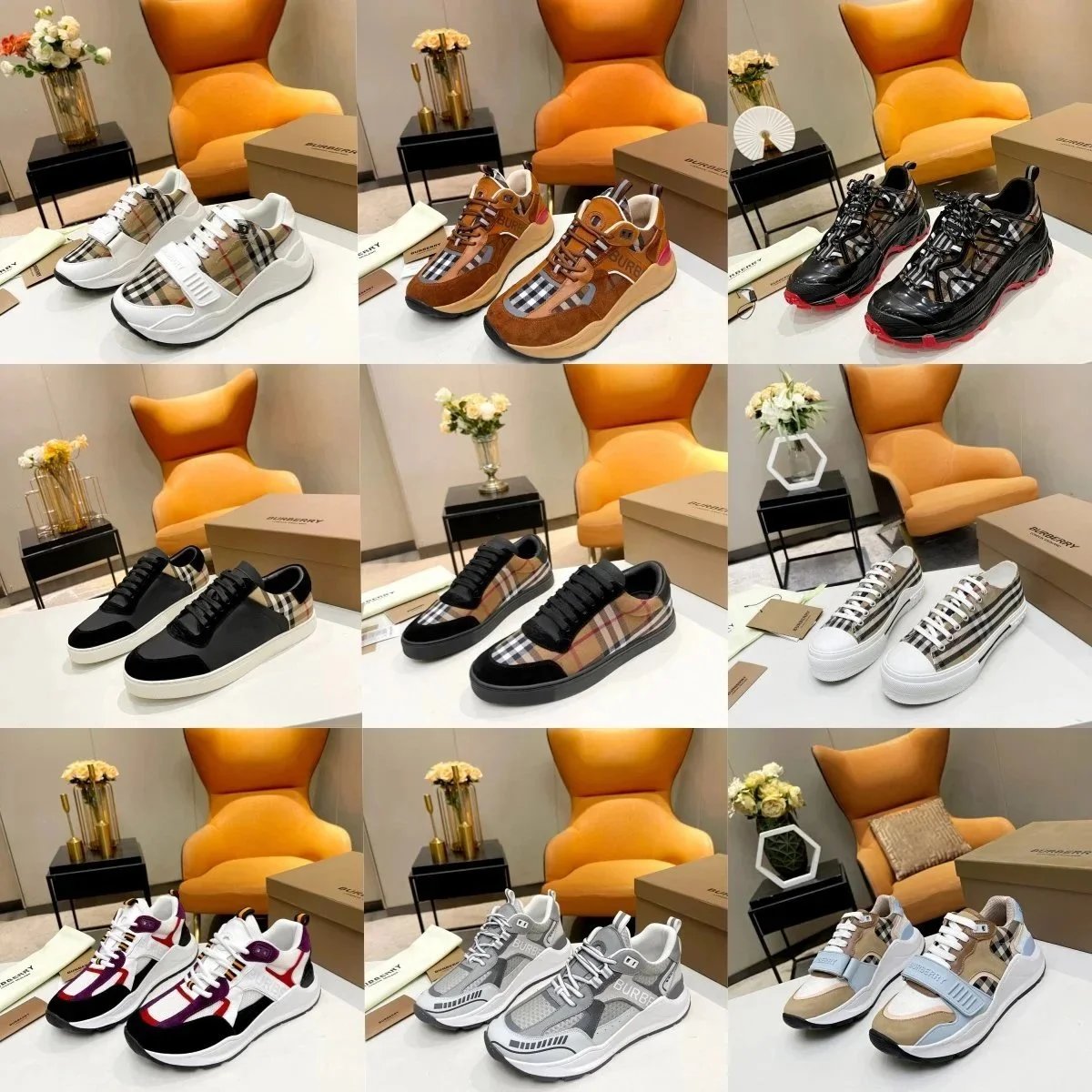 Burberry shoes (40 styles)