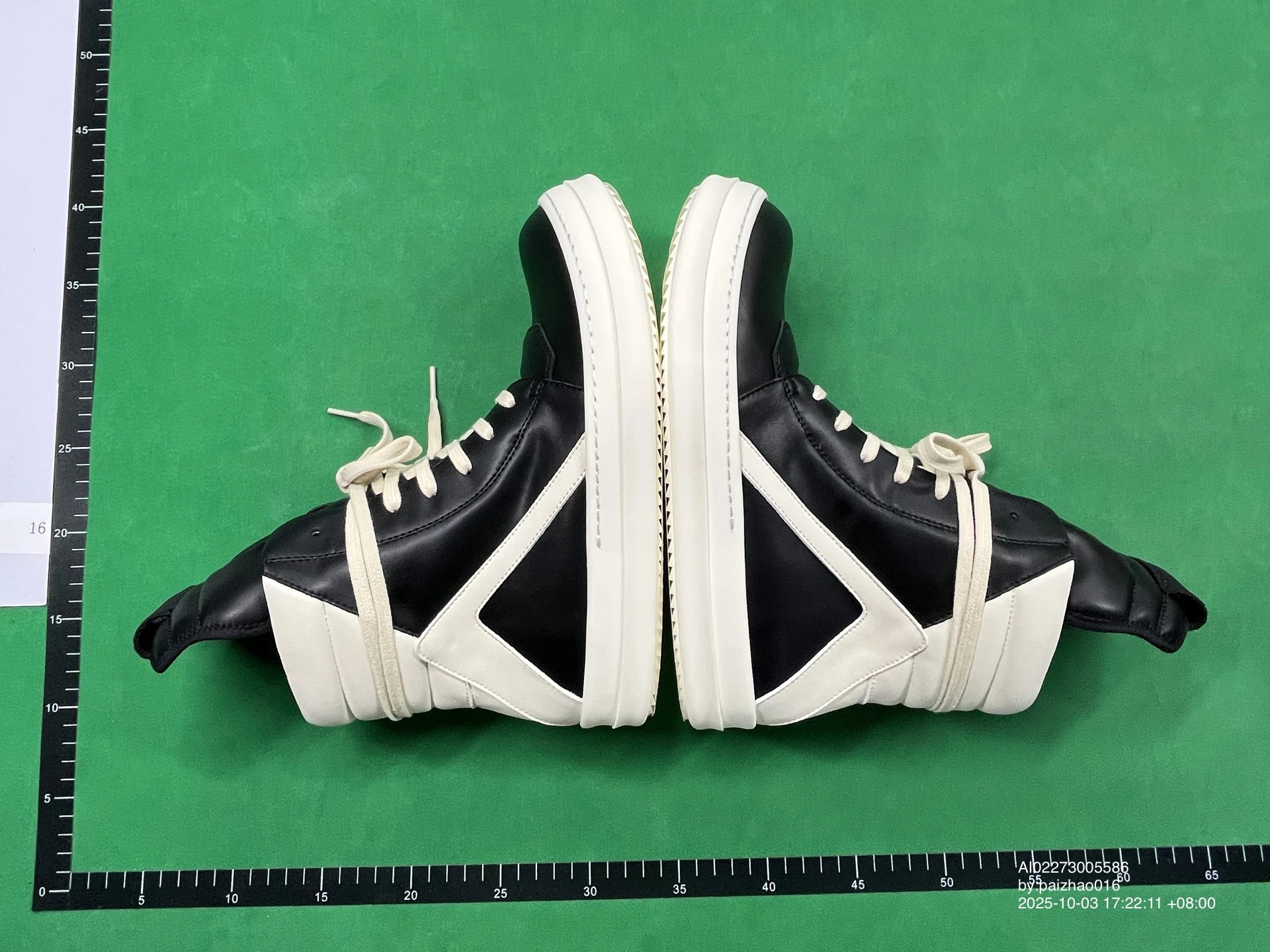 Rick Owens Geobasket High-Top Sneakers