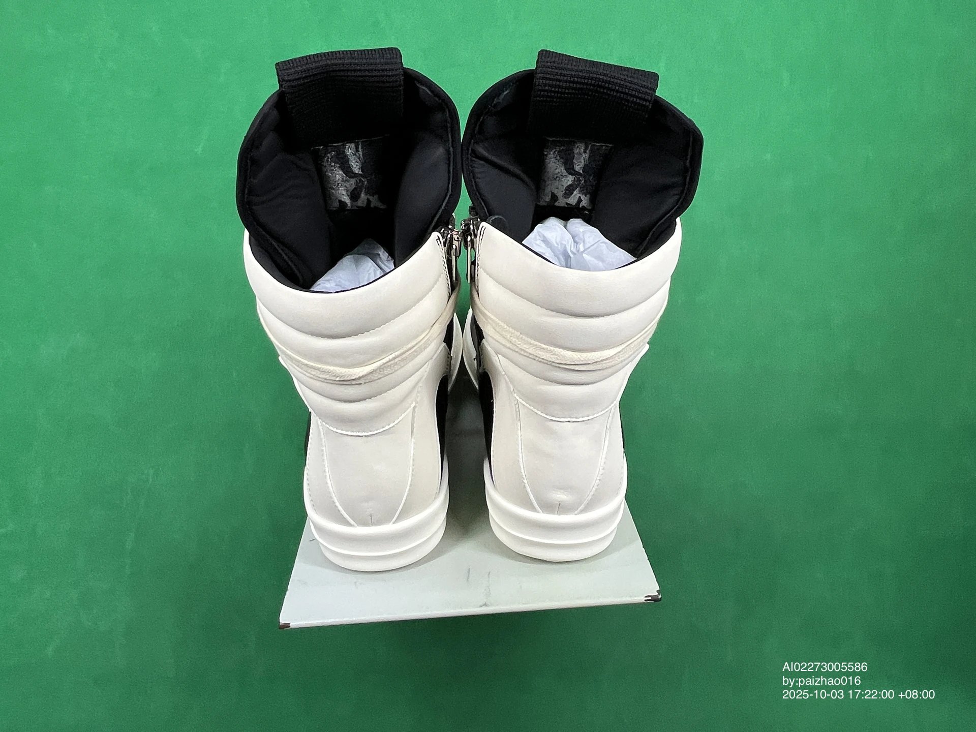 Rick Owens Geobasket High-Top Sneakers