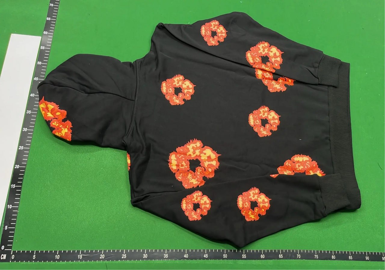 Denim Tears Hoodie [Floral Print Design]