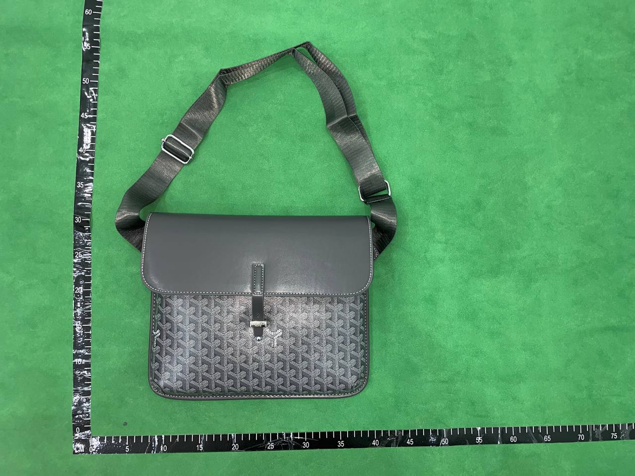 Goyard Saint Louis Canvas Shoulder Bag