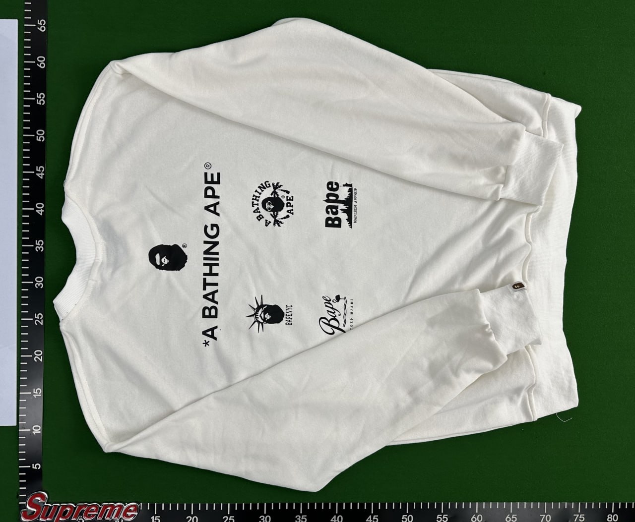 Bape 4-Panel Camo Ape Head Sweatshirt