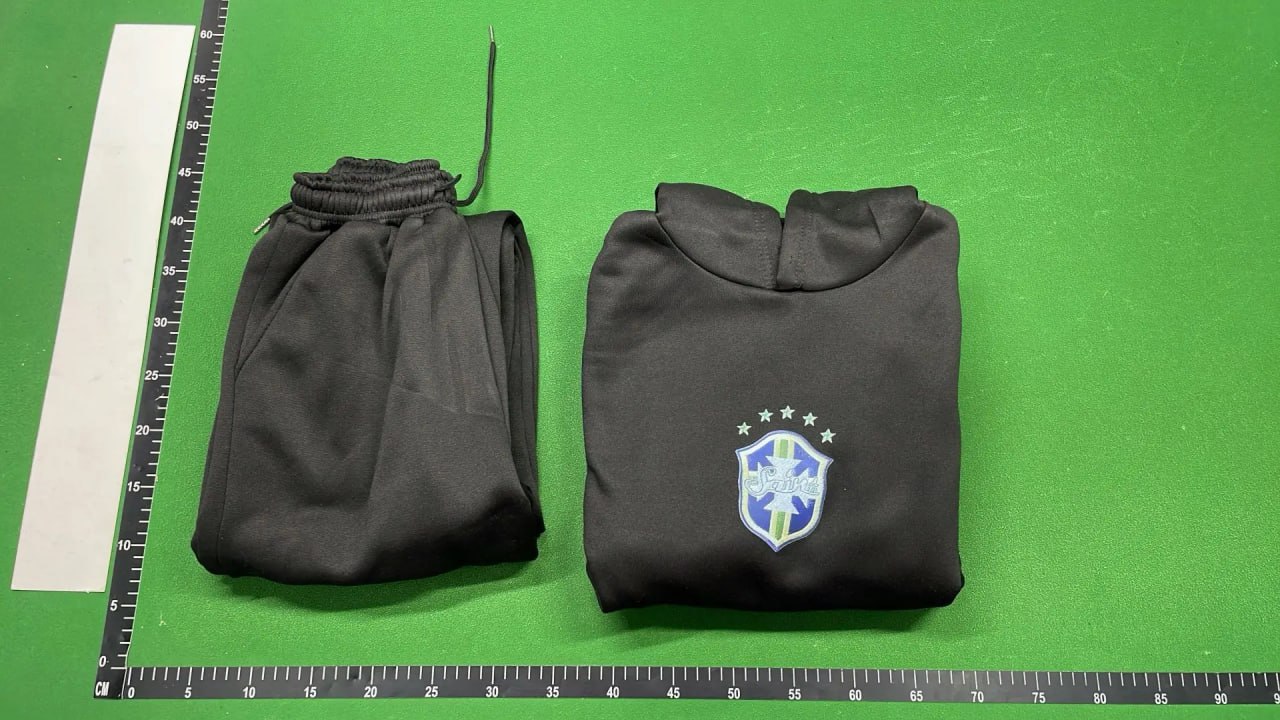 Brazil National Team Hoodie & Pants Tracksuit Set