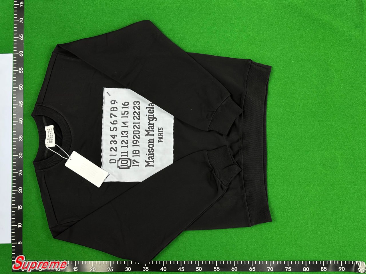 Maison Margiela Replica Heart Number Print Sweater