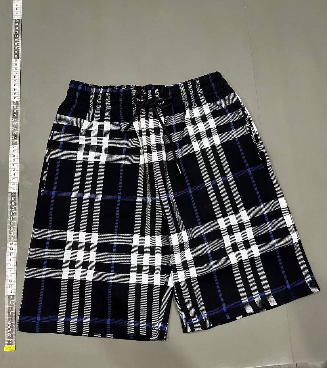 Burberry Check Print T-Shirt/Shorts Set [40 colors]