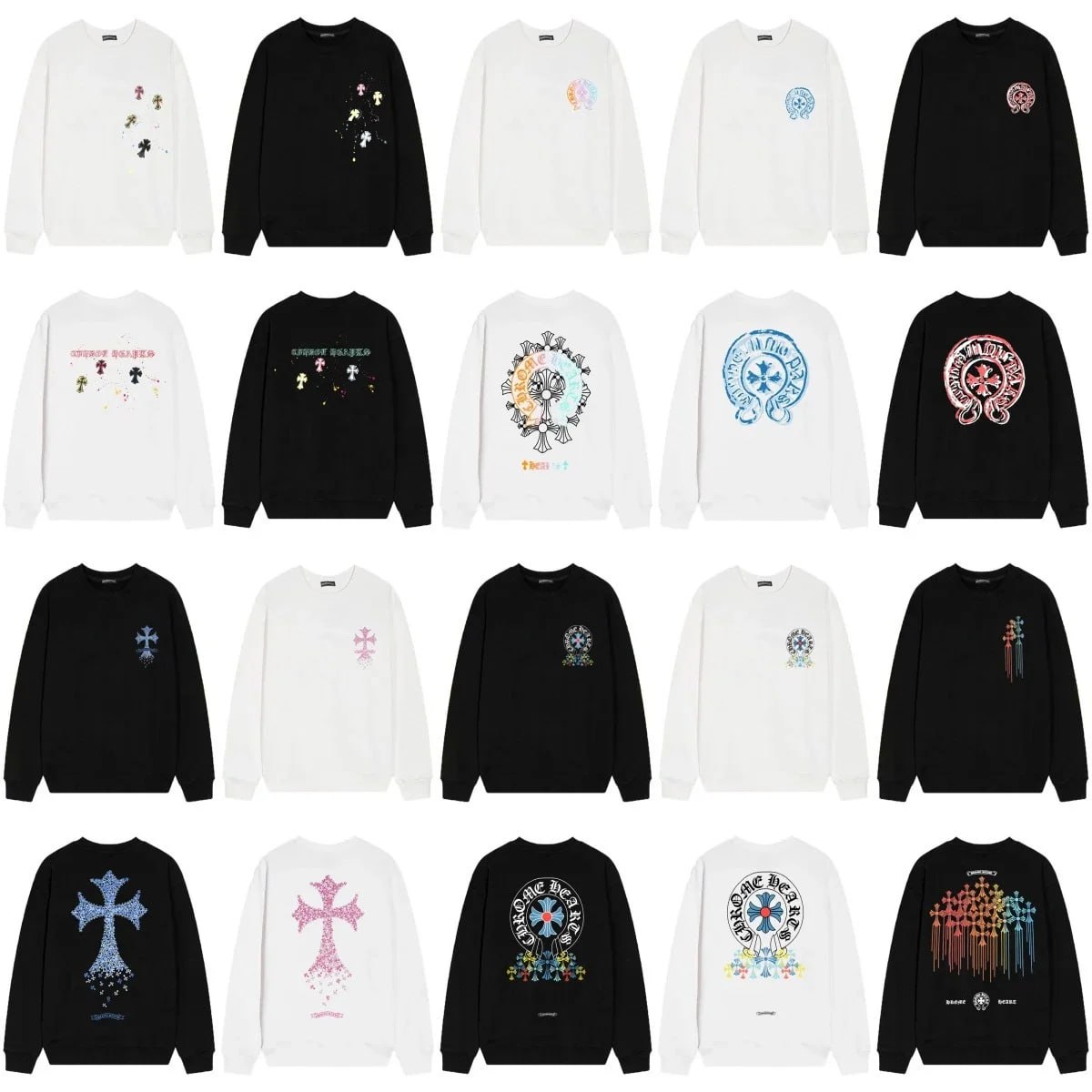 Chrome Hearts Cross Print Hoodie [20+ Styles]