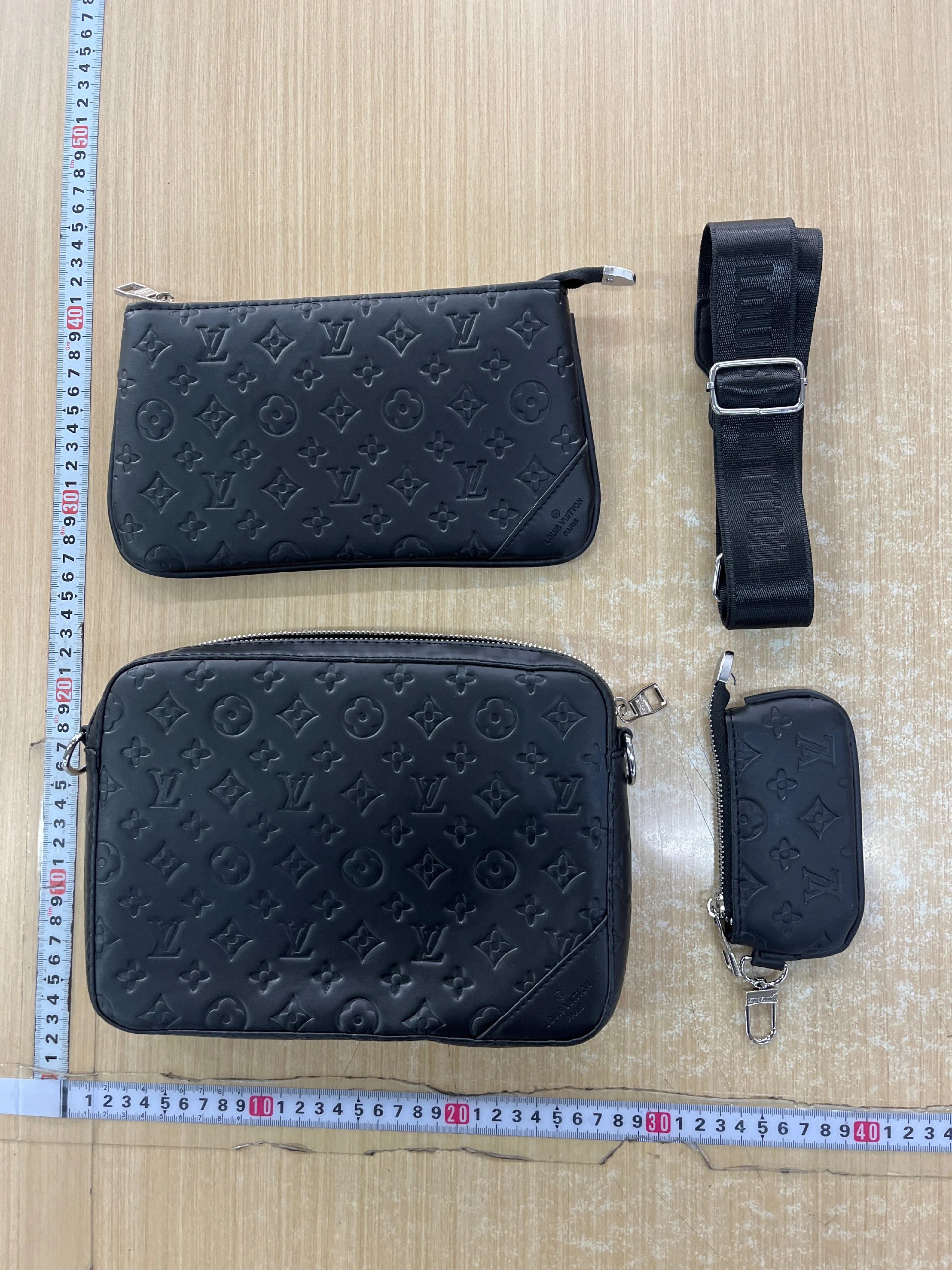 Louis Vuitton Monogram Eclipse Bag Set (3 Bags)