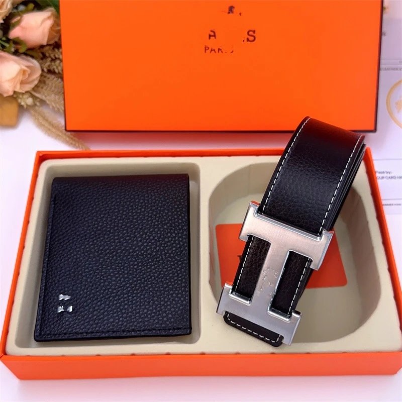 Hermès H Buckle Belt & Wallet Set [21+ Styles]