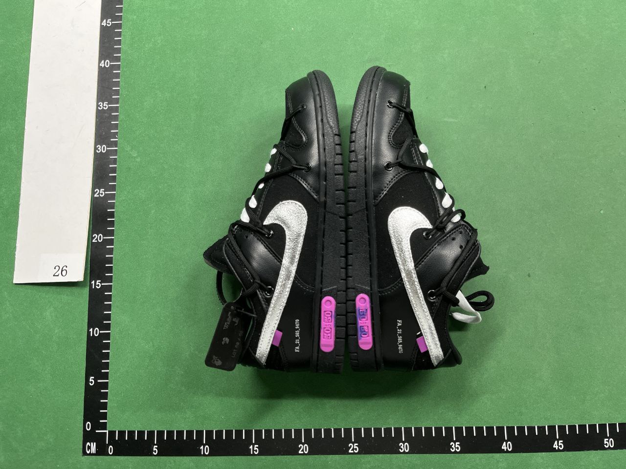 OFF-WHITE x Nike Dunk Low Sneakers [Multiple Colorways]