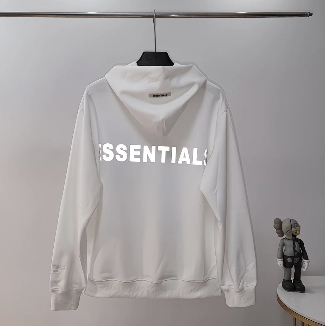 Fear of God ESSENTIALS Hoodies [Reflective Design, 6 Colors]