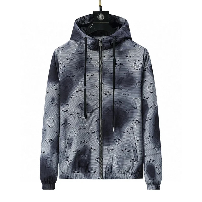 LV Monogram Hooded Jacket
