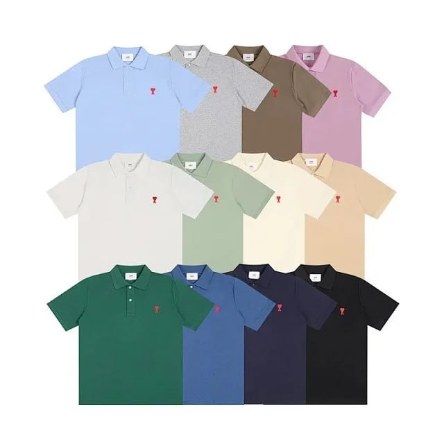 Love Heart Polo Shirt [12 styles]