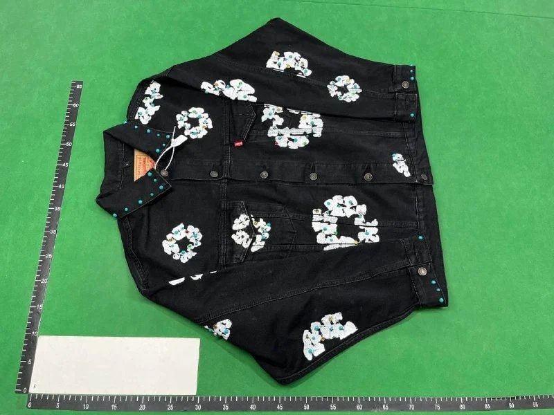 Floral Print Denim Jacket/Pants Set [39 styles]
