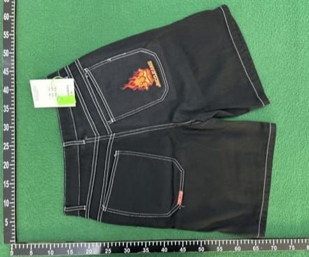 JNCO Jeans Flame Patch Denim Shorts [40 styles]