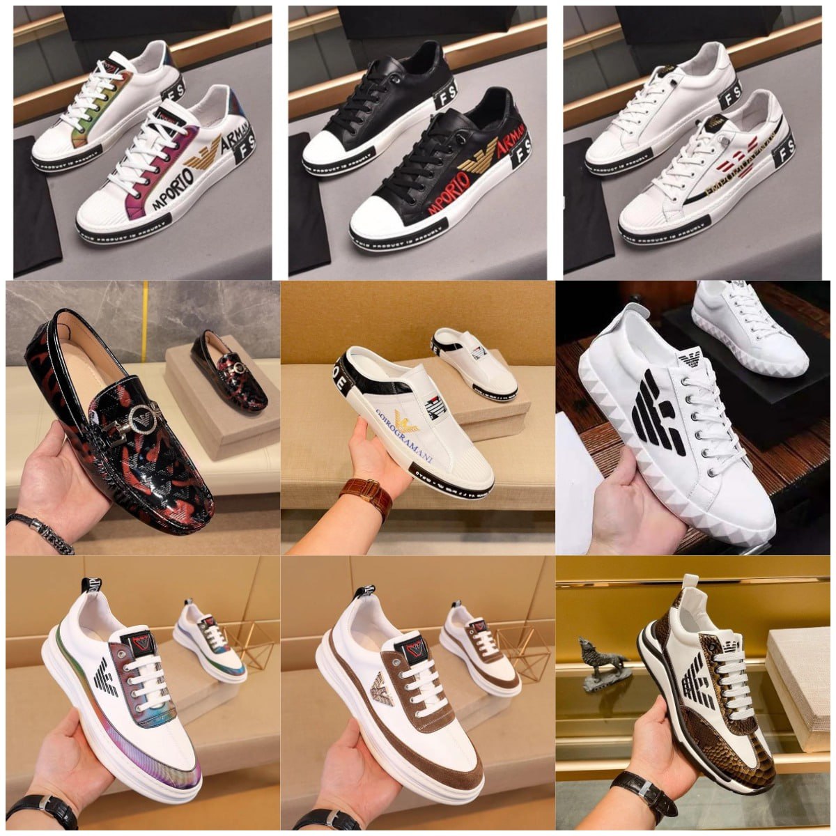 EA7 Emporio Armani Sneakers [39 styles]