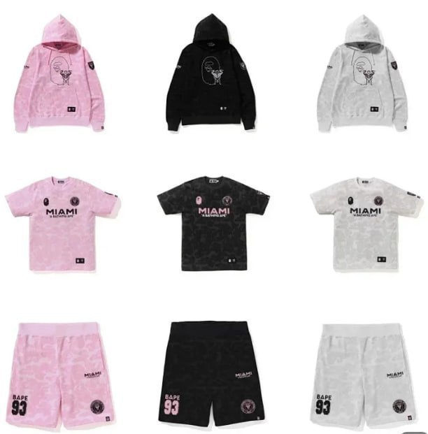 BAPE Miami Camo Hoodies/T-Shirts/Shorts [40 styles]
