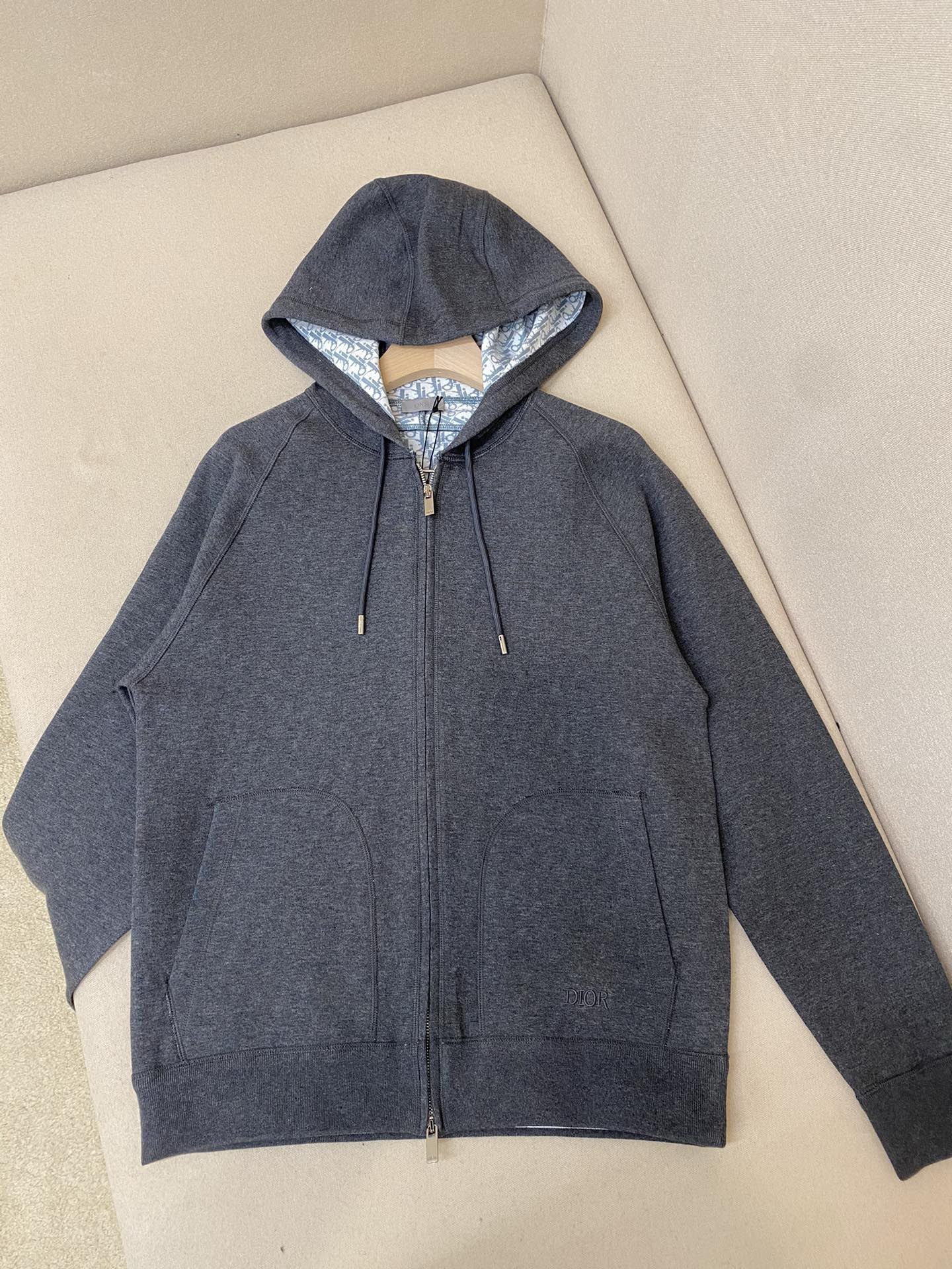 Dior Oblique Hooded Sweatshirt [4 styles]