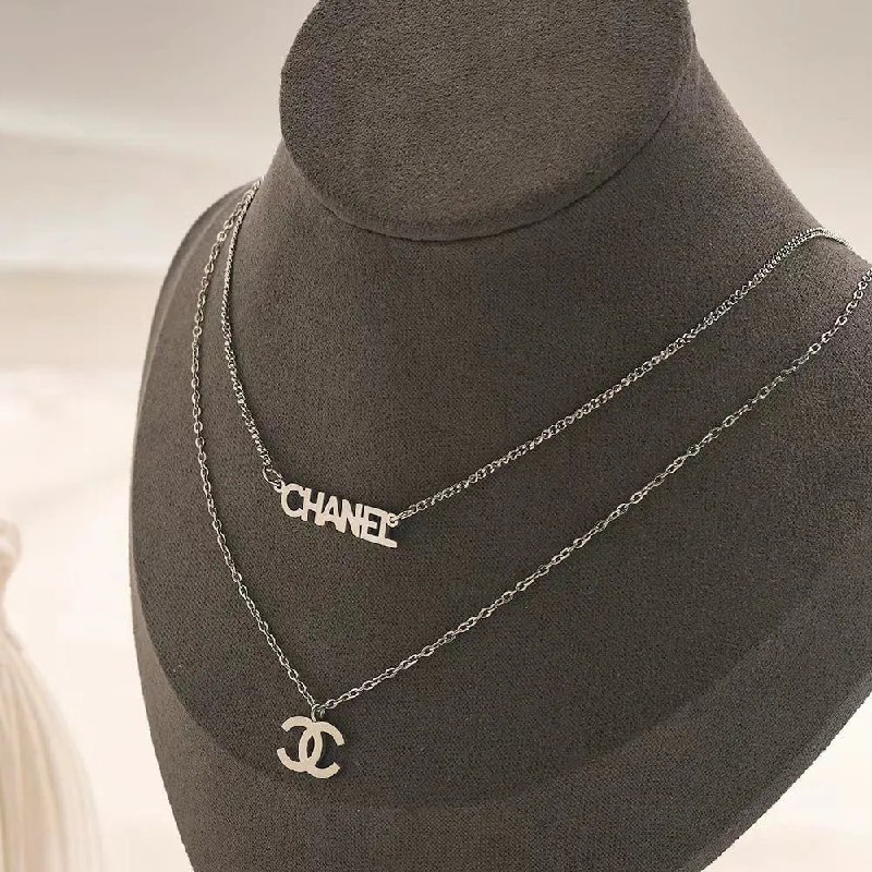Chanel CC Logo Necklace [2 styles]