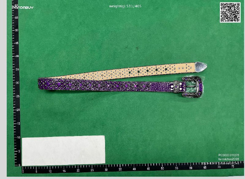 BB Simon Crystal-Embellished Belt [9 styles]