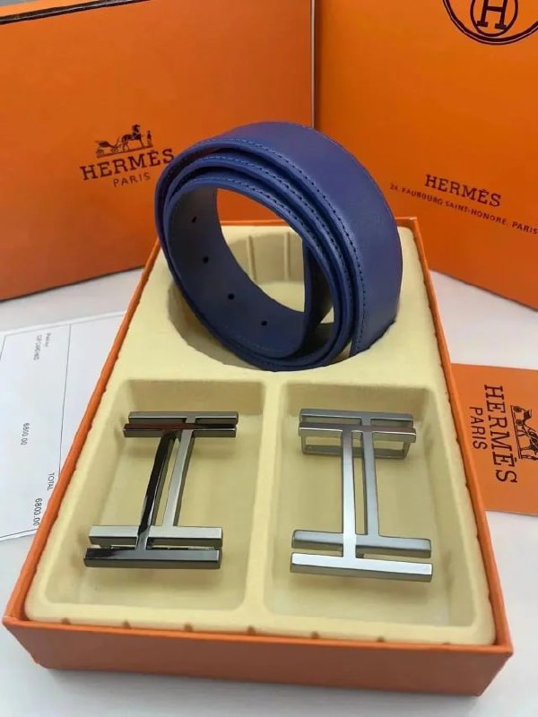Hermès H Buckle Belt Set [18 styles]