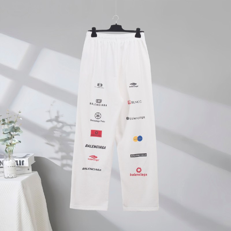 Balenciaga Multi-Logo Sweatpants [2 styles]