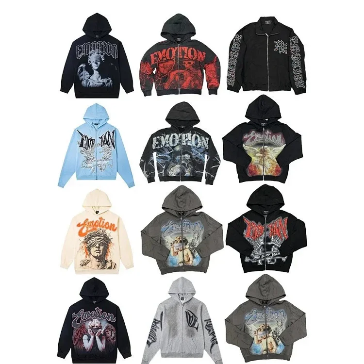 Mixed Emotions Apricot Hoodie (11 styles)