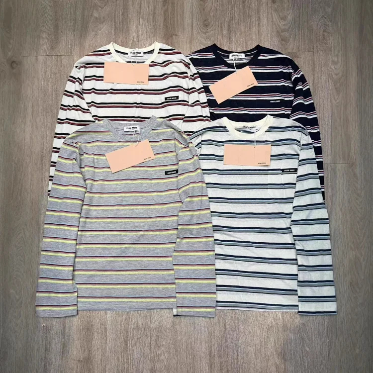 miumiu long-sleeved T-shirt (4 styles)