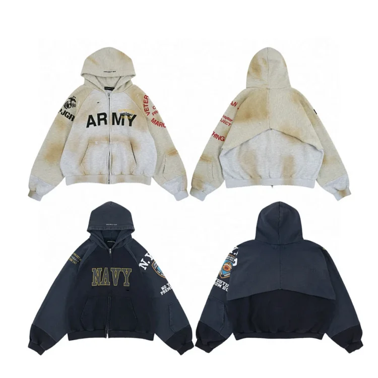 Army hoodie (2 styles)