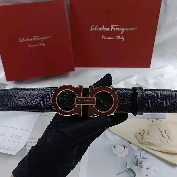 Gucci GG Supreme Belt / Hermès H Buckle Belt / Louis Vuitton Monogram Belt / Saint Laurent YSL Belt / Ferragamo Gancini Belt [40 styles]