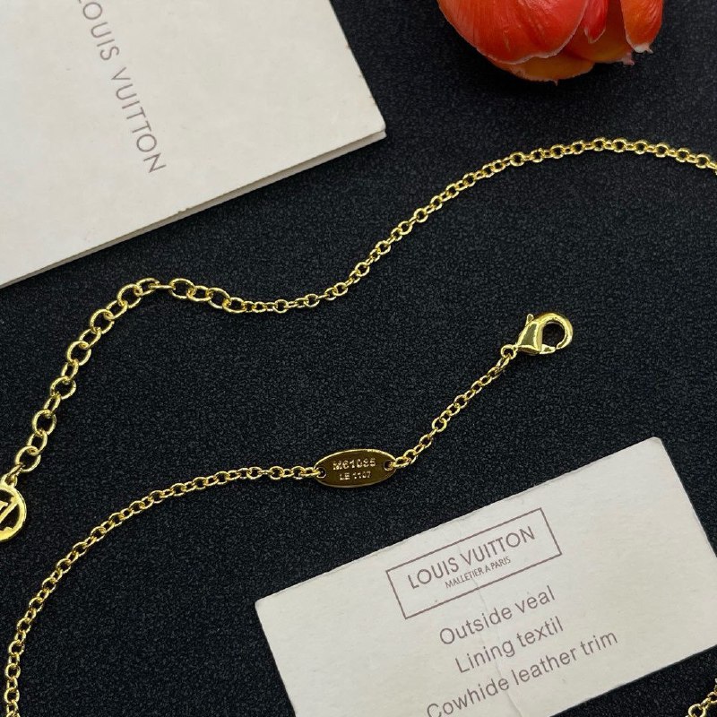 Louis Vuitton LV Flower Charm Necklace