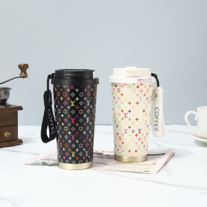 LV Monogram Multicolor Travel Mug [2 styles]