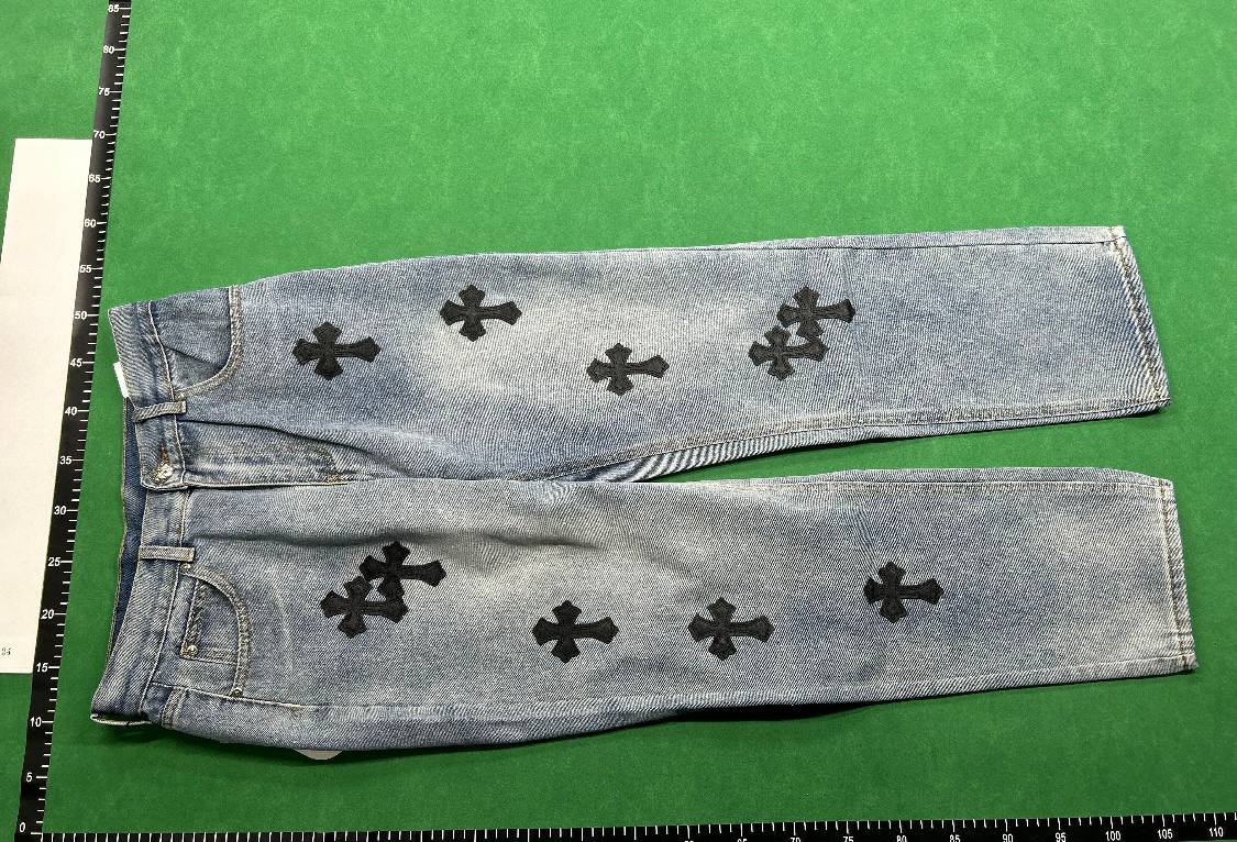 Chrome Hearts Cross Print Jeans [40 styles]