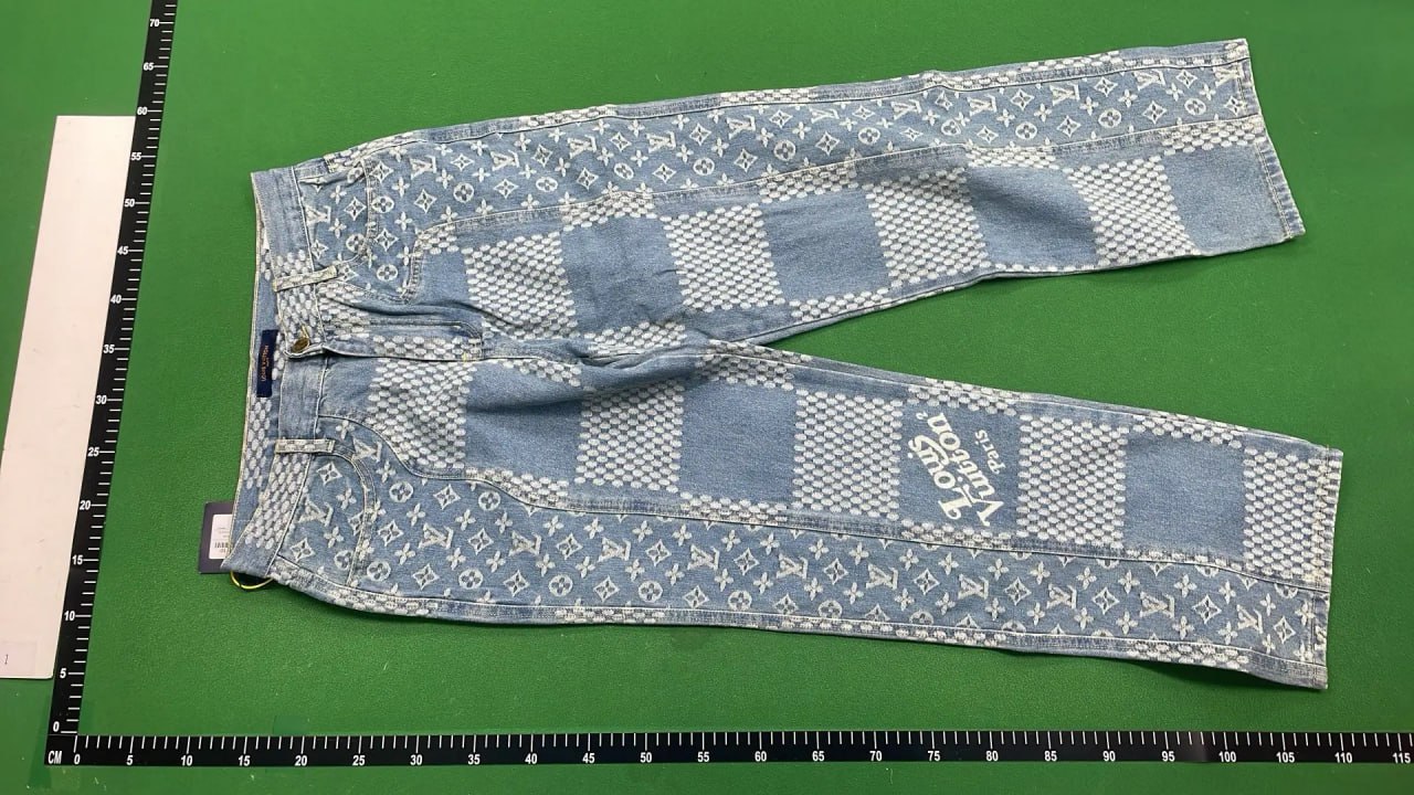 Louis Vuitton Damier Denim Jacket & Pants Set [39 styles]