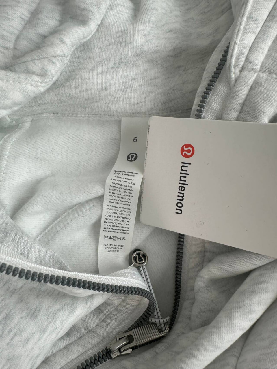 Black Hooded Zip-Up Sweatshirt [2 styles]