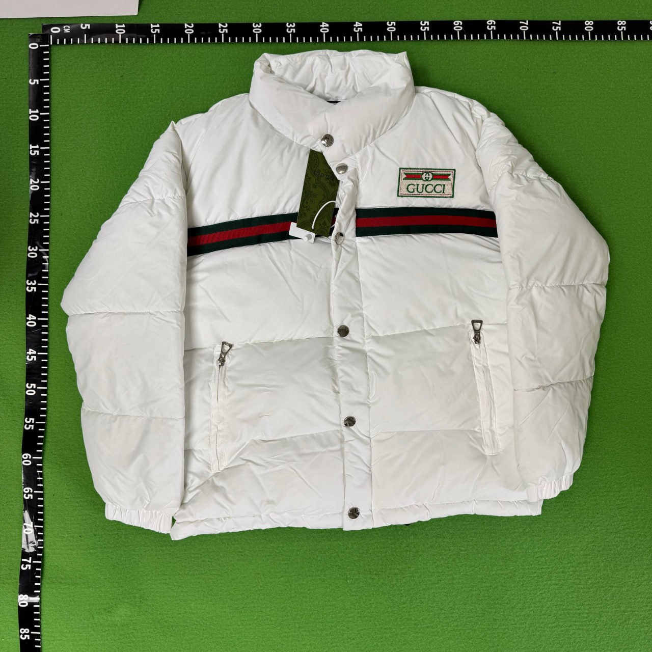Gucci Puffer Jacket with Web Stripe [5 styles]