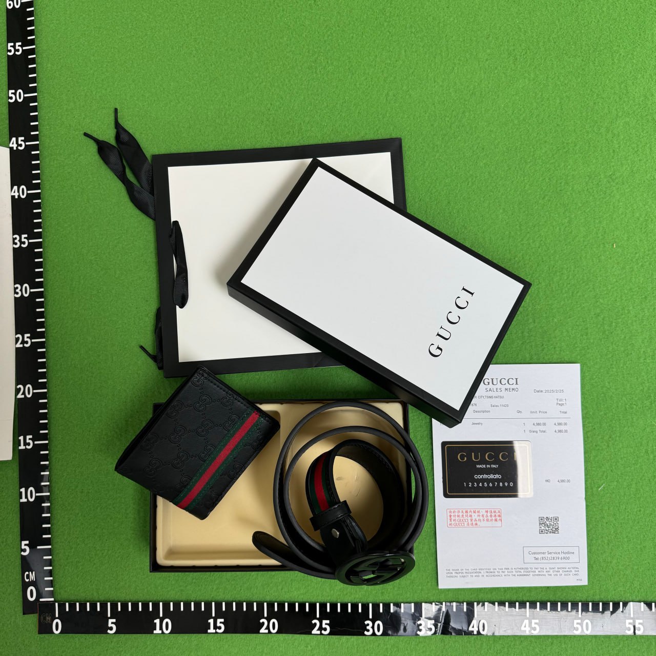 Louis Vuitton Damier Ebene Belt & Wallet / Gucci GG Supreme Belt & Wallet / Hermès H Buckle Belt & Wallet / Salvatore Ferragamo Gancini Belt & Wallet [40 styles]