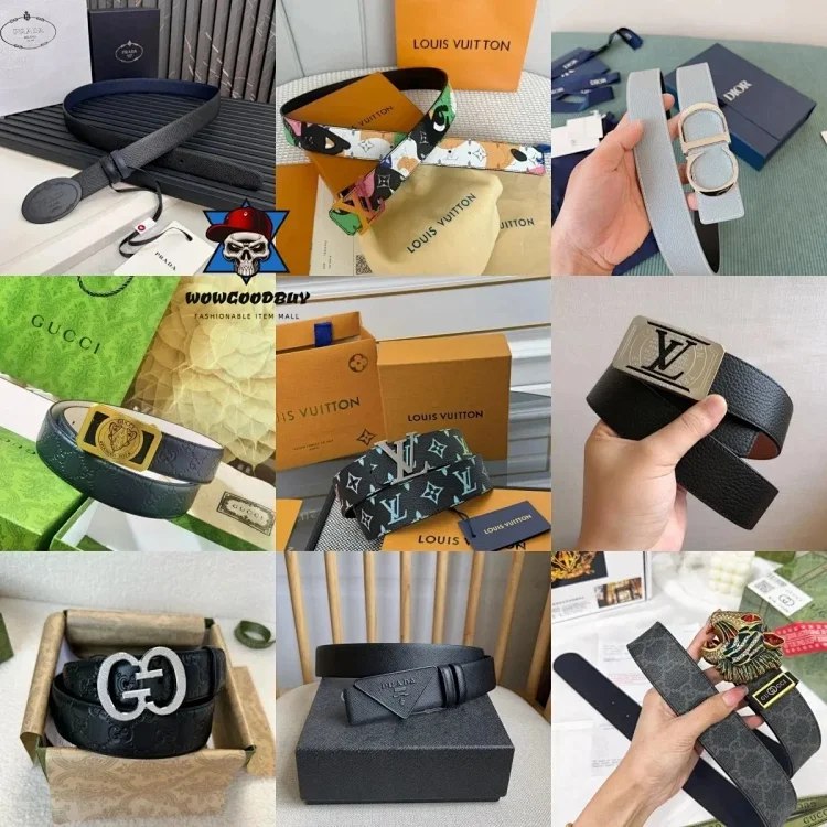 Louis Vuitton LV Gucci Prada Dior Luxury Belt [40 styles]