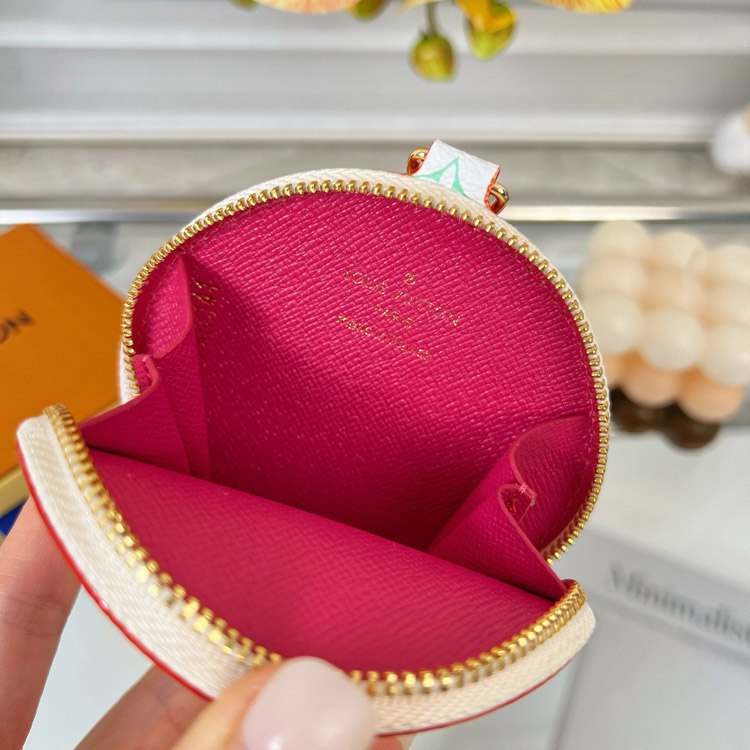 Louis Vuitton Monogram Multicolor Round Coin Purse Pendant