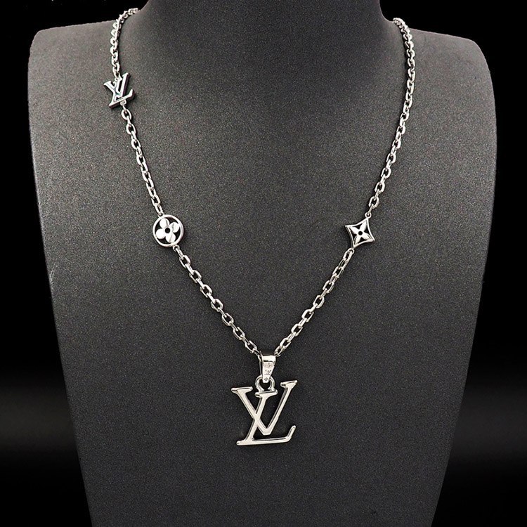 Louis Vuitton LV Letter Necklace [2 styles]