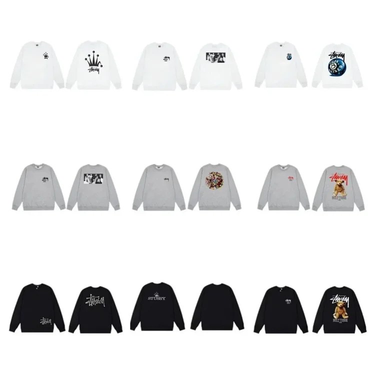 Stussy Crew Neck Sweatshirts [32 styles]